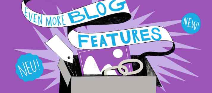 Encore plus de nouveautés sur le Blog !